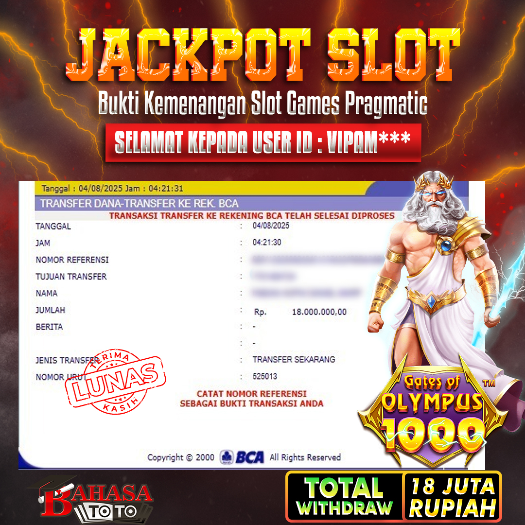 Bukti Jackpot