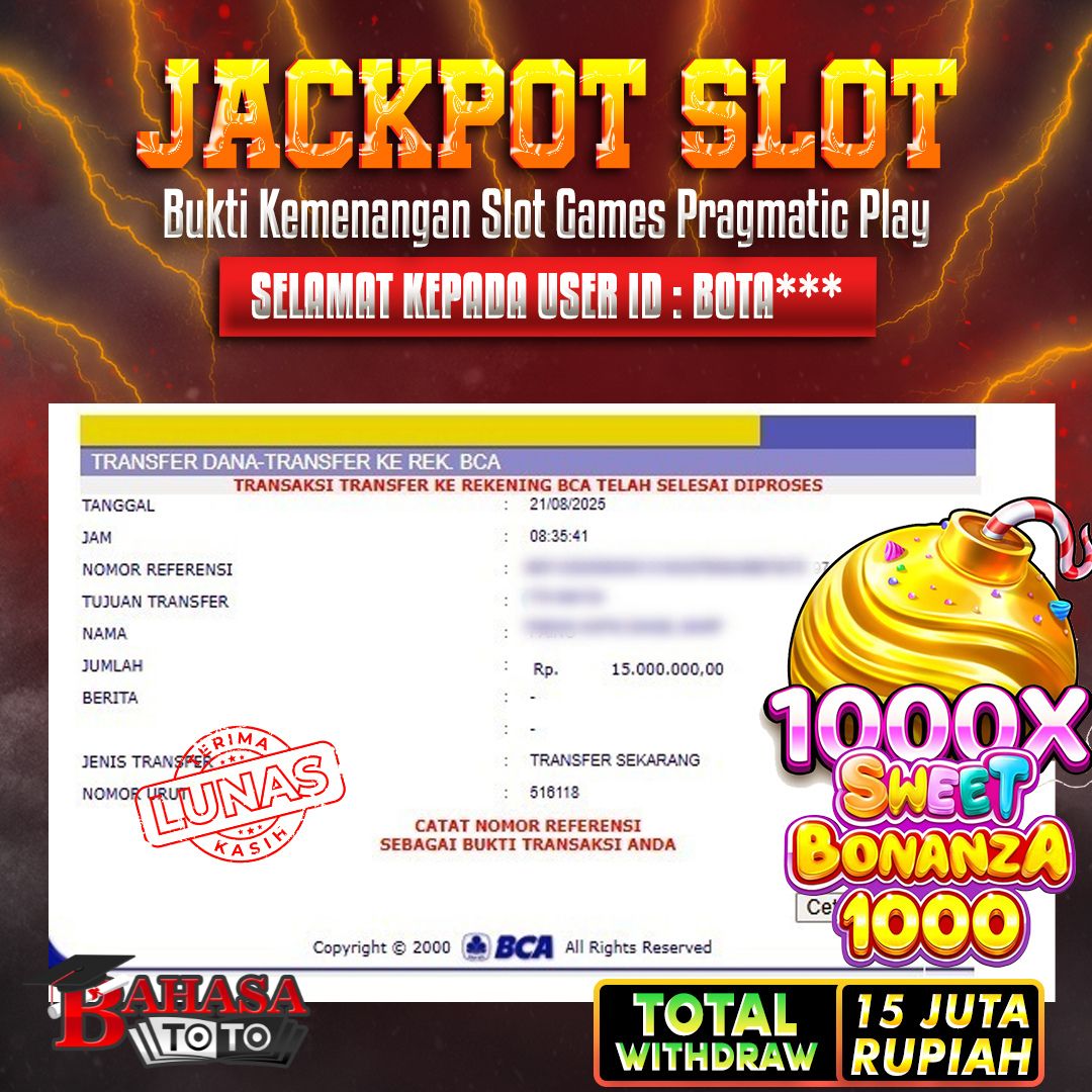 Bukti Jackpot