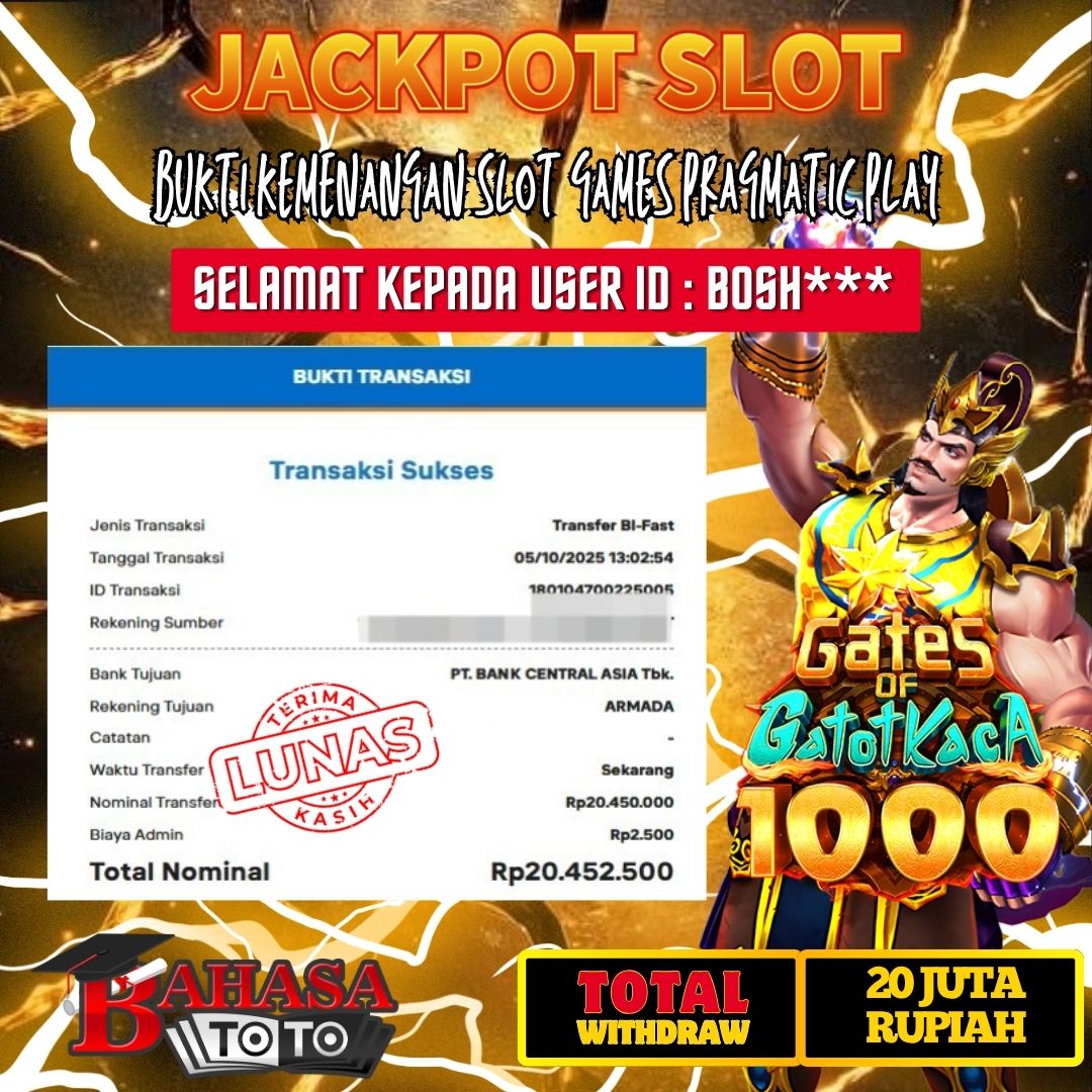 Bukti Jackpot