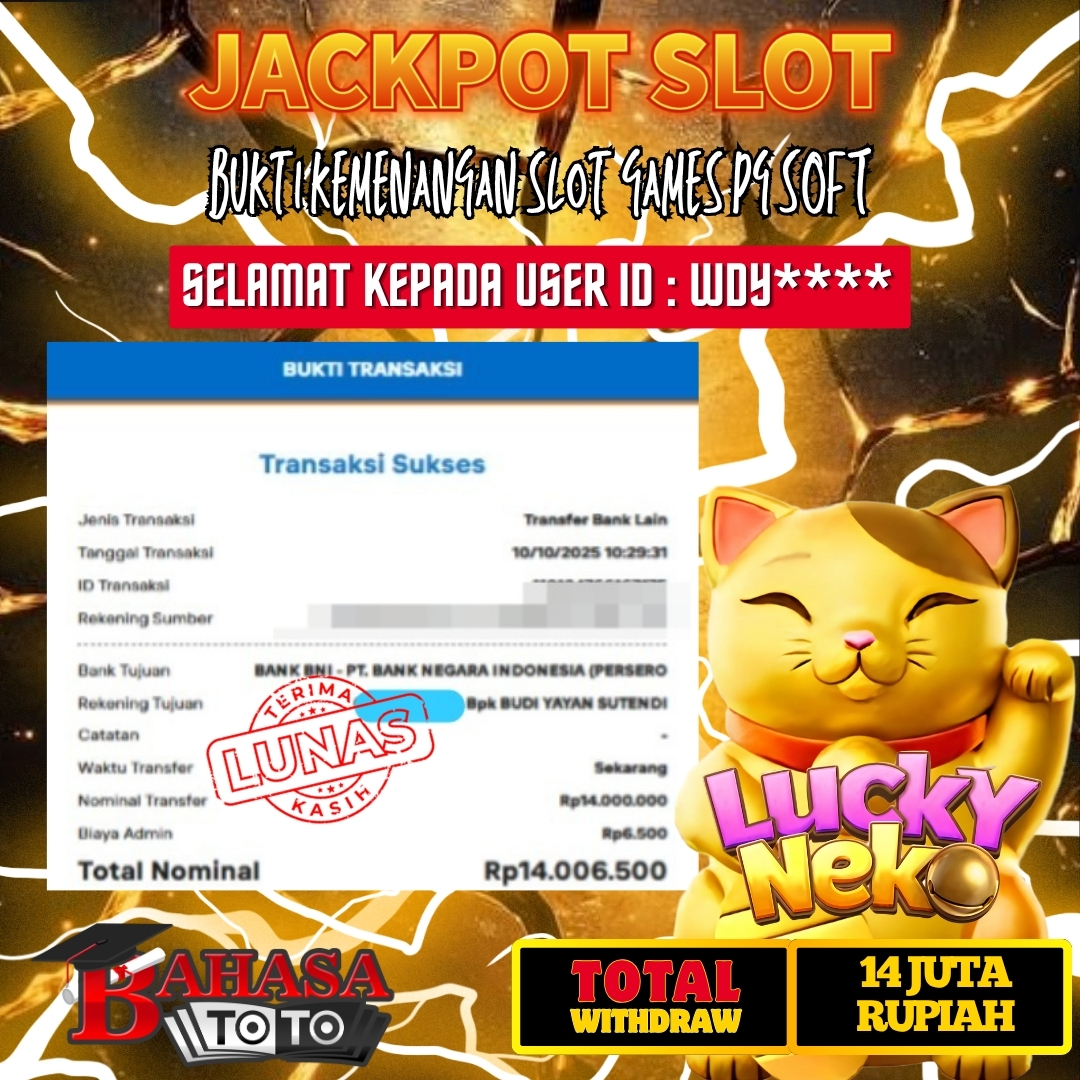 Bukti Jackpot